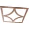 Ekena Millwork Statesman Wood Fretwork Pierced Ceiling Medallion, Wood (Paint Grade), 18"OD x 11 1/2"ID x 3/8"T CMWP18X18X0375STMF - alternate 2